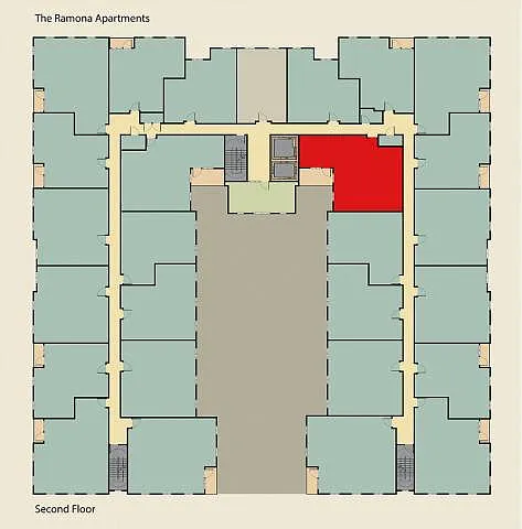 Floor plan 3 Bedroom 2 Bath Plan E
