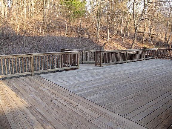 Back deck and handicap ramp