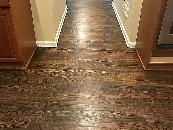 Floors Refinished 6/21