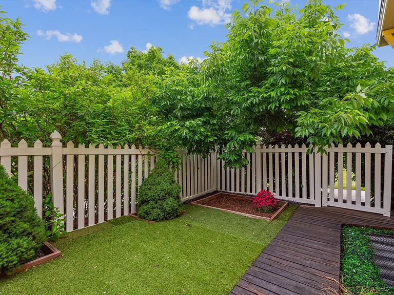 Private yard with functional garden space