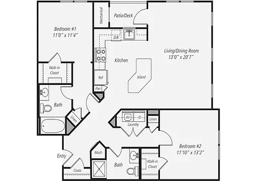 Floor plan Dogwood