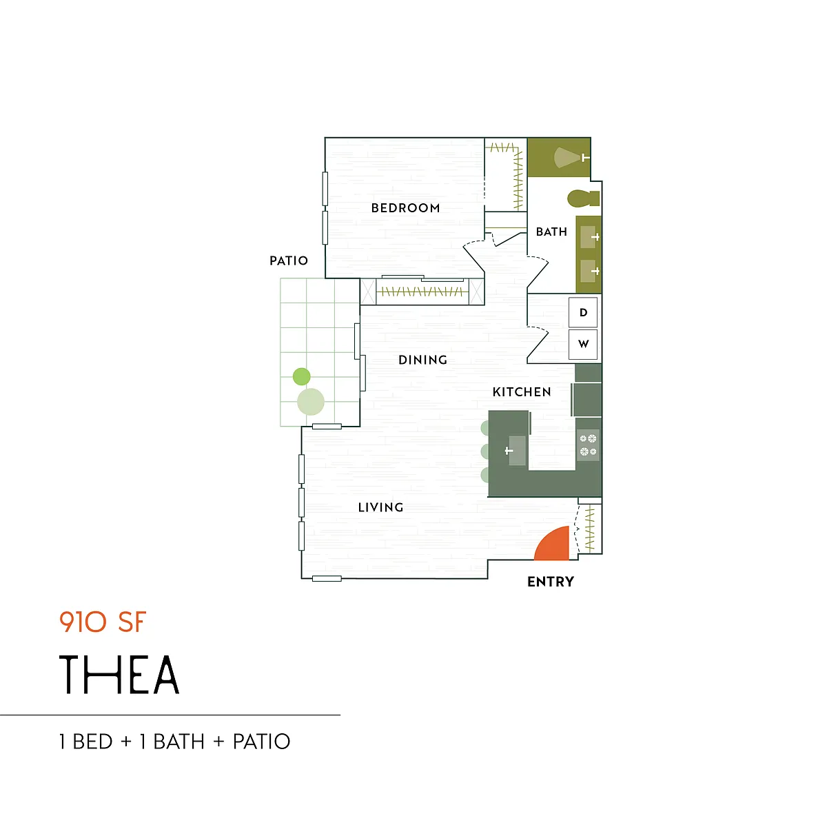 Floor plan Thea