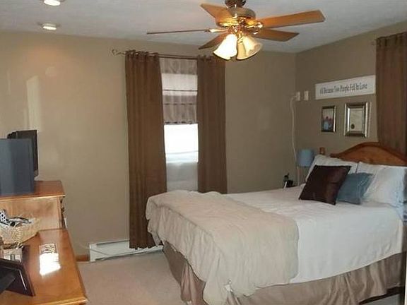 Ample master bedroom