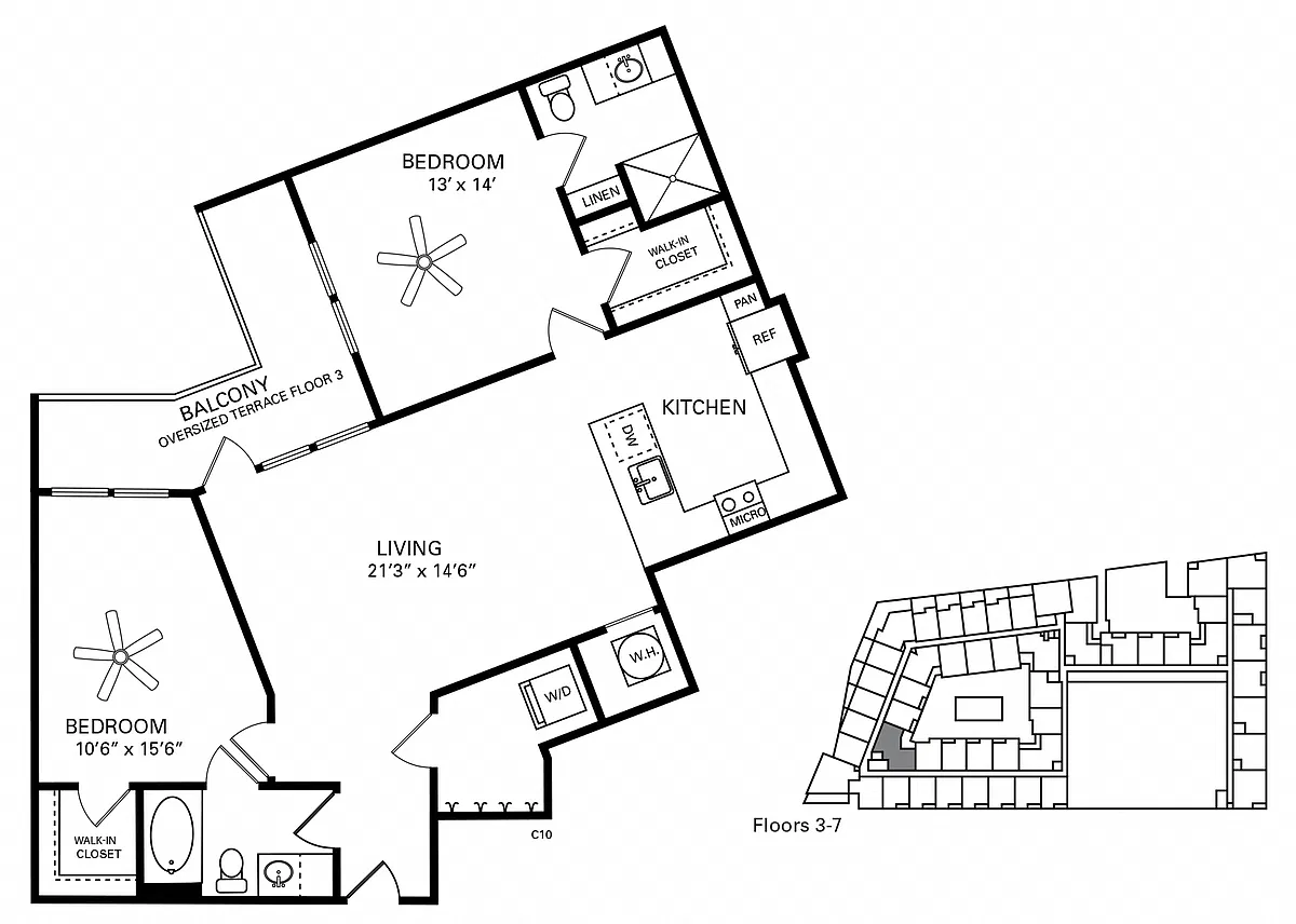 Floor plan McCorkle