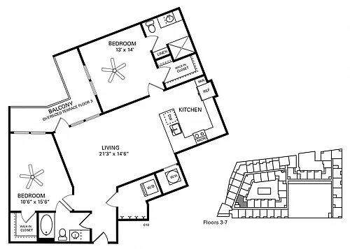 Floor plan McCorkle
