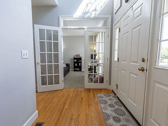 Office doors off main entry