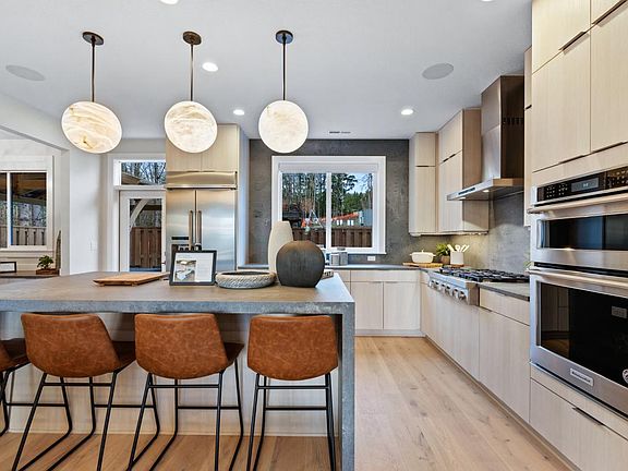 Well designed kitchen offers plenty of storage space