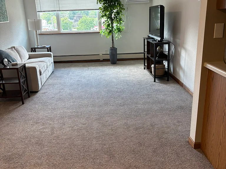walking into the room
