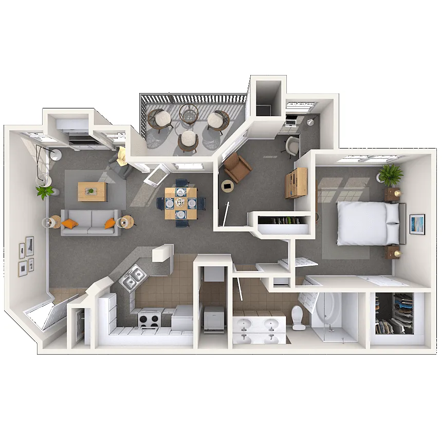 Floor plan The Silver Spur