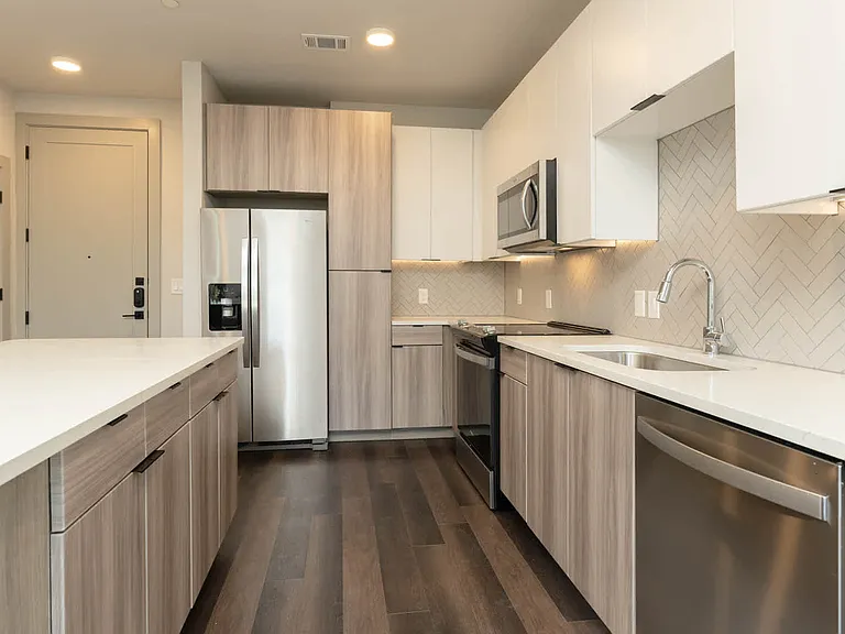 Kitchen with Stainless Steel Appliances