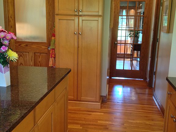 kitch w laundry door on left