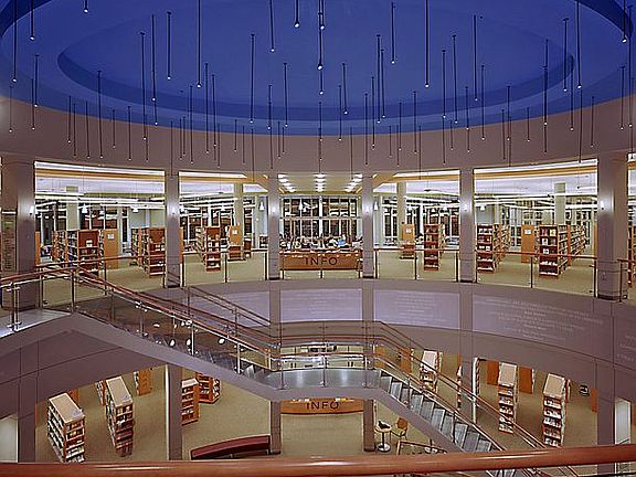 Town Center Library inside