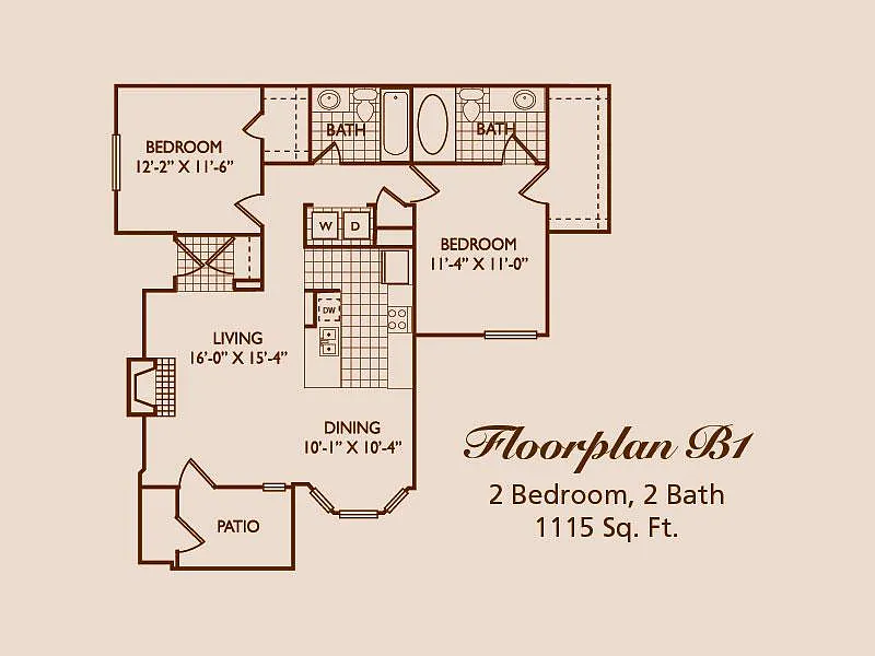 Floor plan B1