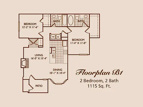 Floor plan B1
