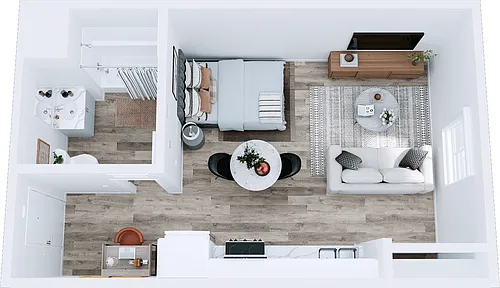 Floor plan Plan S - Studio