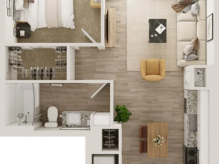 A1 floor plan Solis Gainesville
