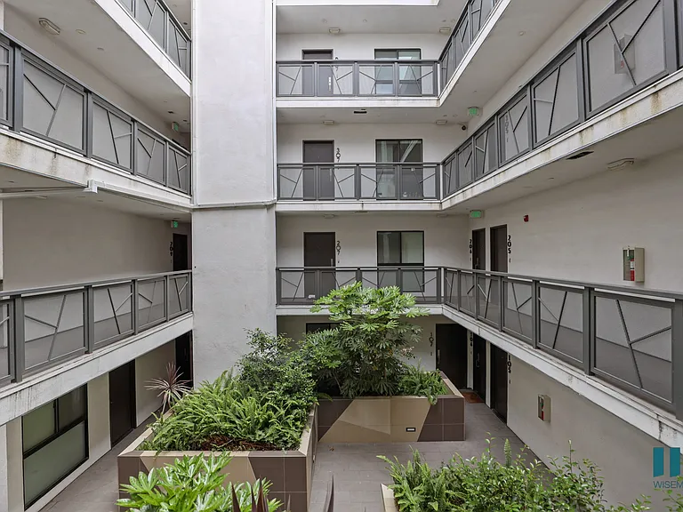 Upper Level View of the Courtyard