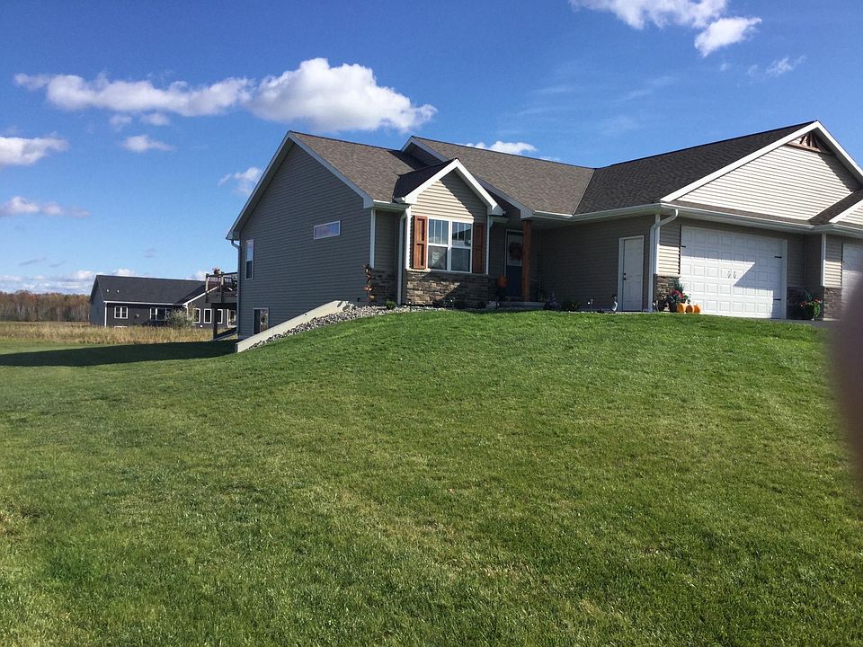 2 stall attached garage with opener