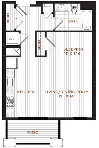 Floor plan S1B