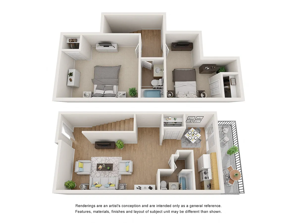 Floor plan B3TH