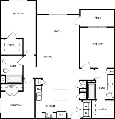 Vanderbilt Unit Floorplan Vanderbilt Unit Floorplan