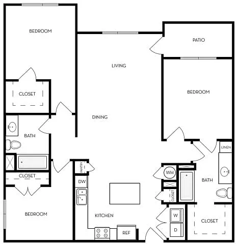 Floor plan Vanderbilt