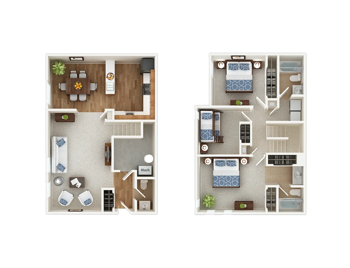Floor plan The Georgetown