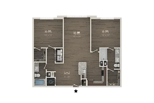 Floor plan Shore ALT