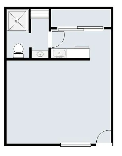 Floor plan Studio