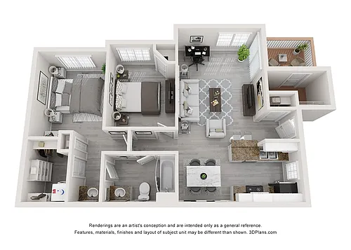 Floor plan The Battery