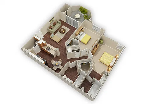Floor plan Terrazzo