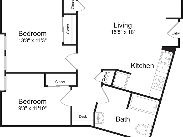 B04 Two Bedroom B04 Two Bedroom