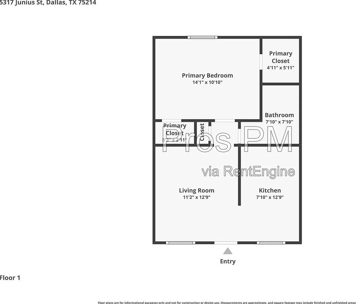 1 bed, 1.0 bath, 700 sqft, $950 — Photo 2