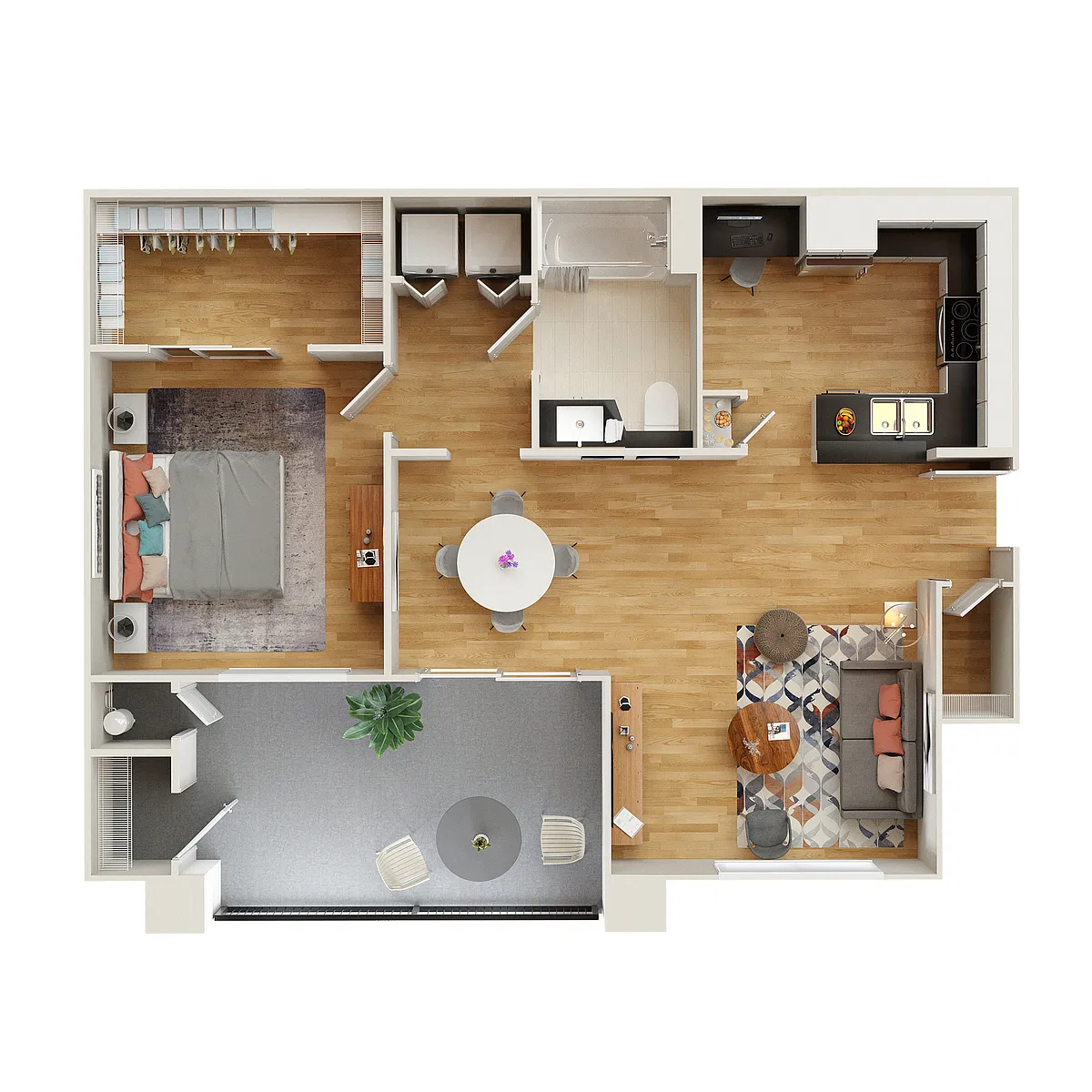 Floor plan A1