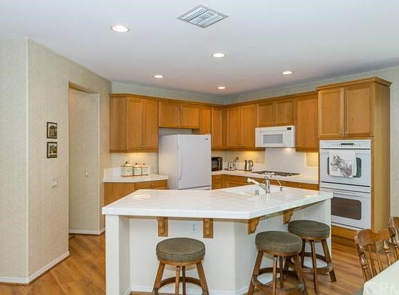 Large kitchen with island