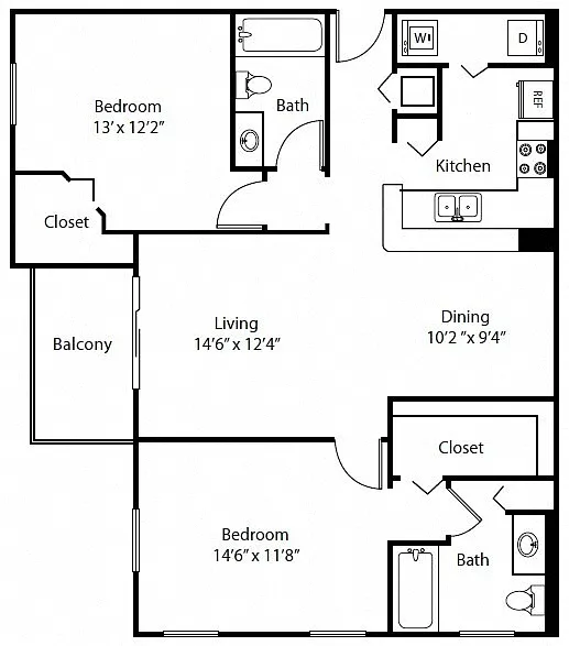 Floor plan B1
