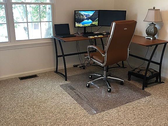 Bedroom 2 with two closets