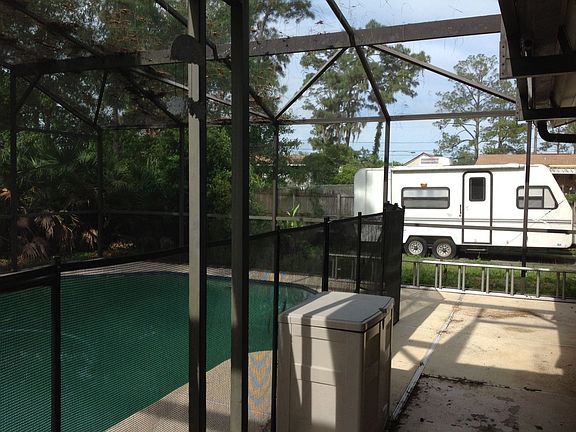 SCREENED POOL - RV PAD
