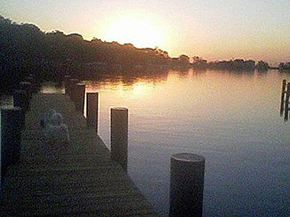 Sunrise from the pier