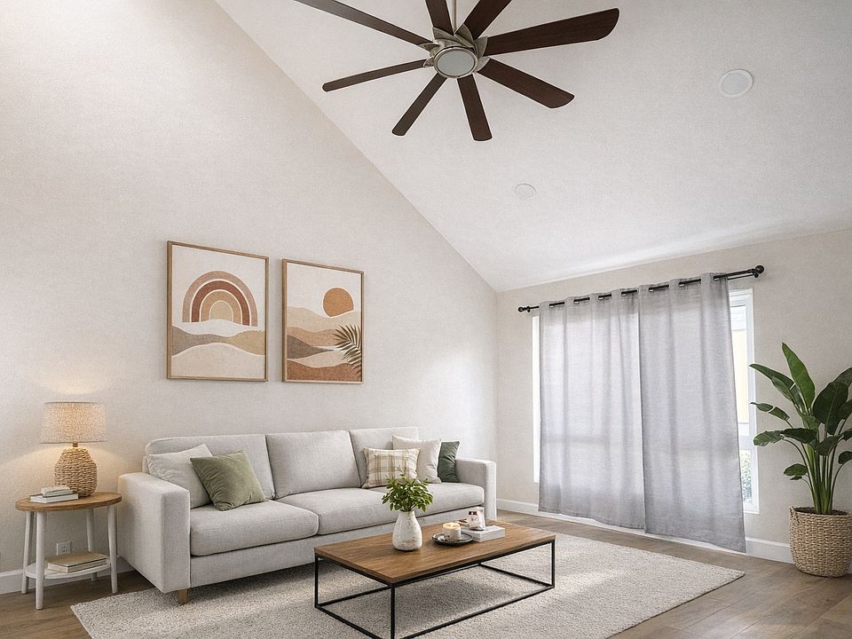 Living Room, High Ceiling