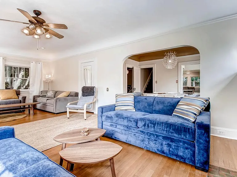 Entertain in Open Concept Living Dining Rooms, Modern Brand