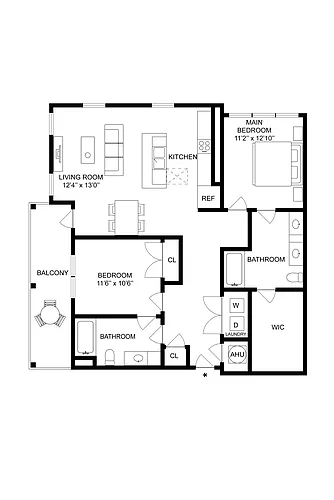Floor plan B2