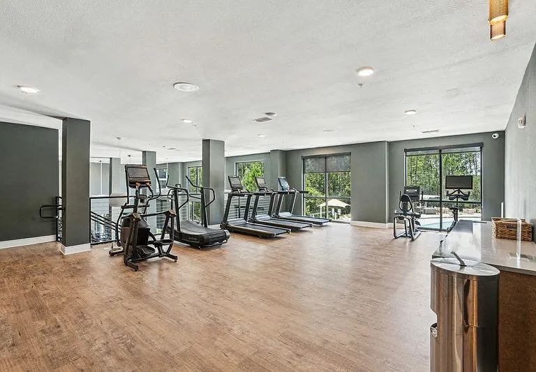 Two-Story Fitness Center with Cardio, Resistance & Free Weights