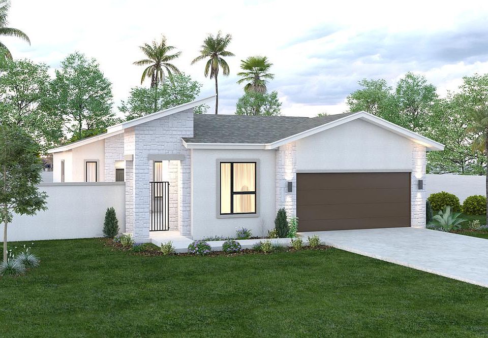 Contemporary Stucco with Casita