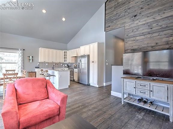 Wood Flooring, Wood Accent Walls and all the current Neutral Colors!