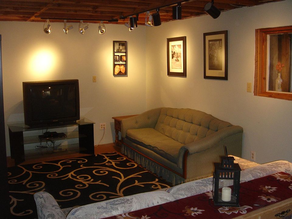 Half of living room