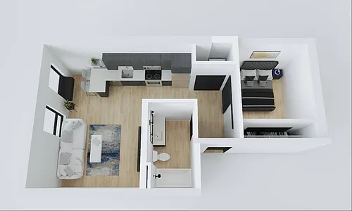 Floor plan Vermeer