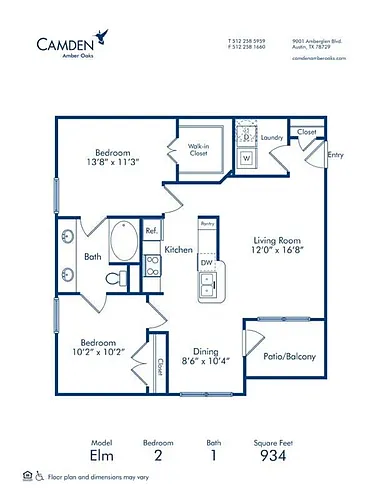 Floor plan Elm