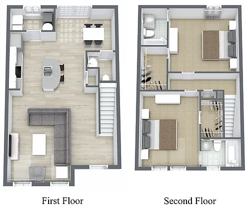 Floor plan Madison 2C