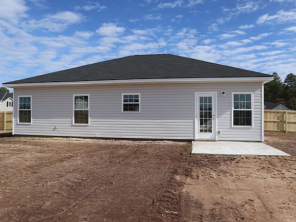 Palmer - Rear Elevation with Standard Patio